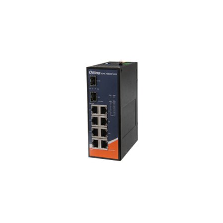 ORING NETWORKING SlmTp 8x10/100/1000TX(RJ-45)PoE+, +2x1000Base-X SFPslot, IGPS-1082GP-24V IGPS-1082GP-24V